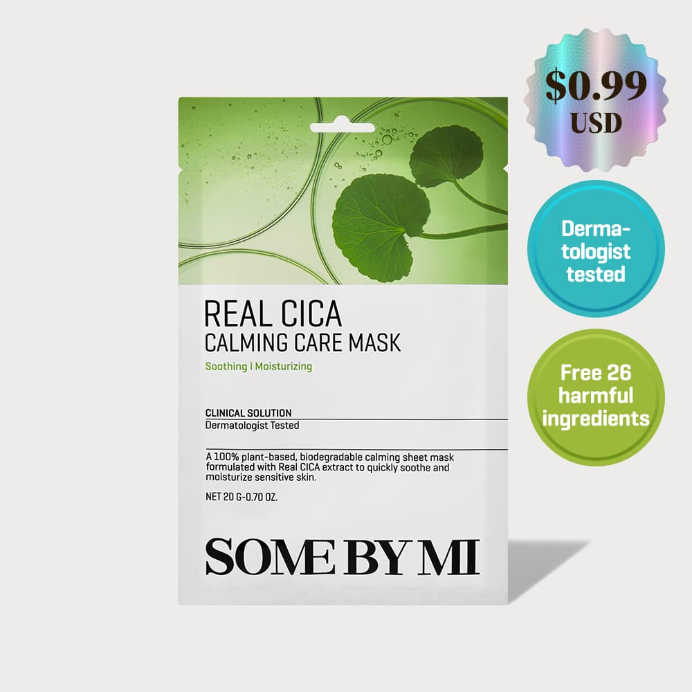 SOME BY MI Real Cica Calming Care Mask Sheet 1P