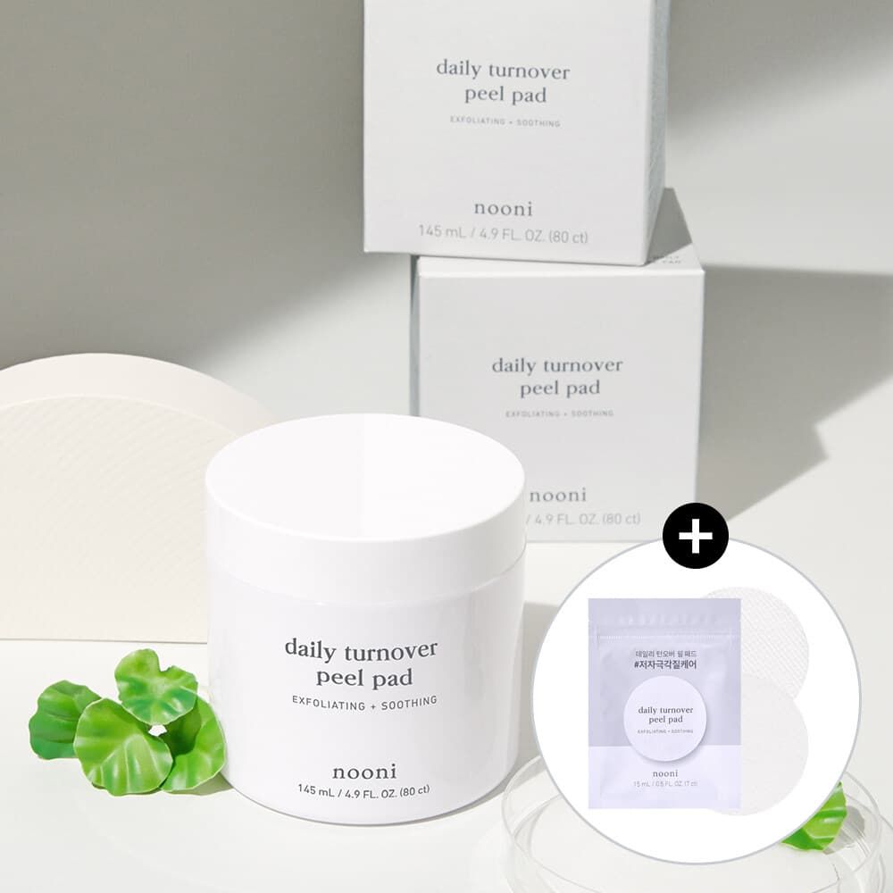 nooni Daily Turnover Peel Pad (80P)