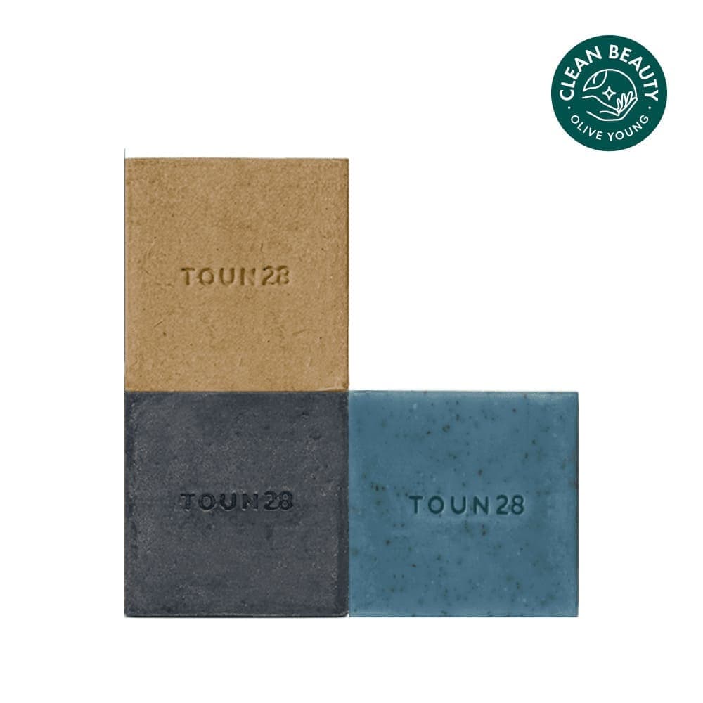 TOUN28 Anti-Hair Loss Shampoo Bar 100g 1 out of 3 options (Baobab / Black Bean / Menthol)