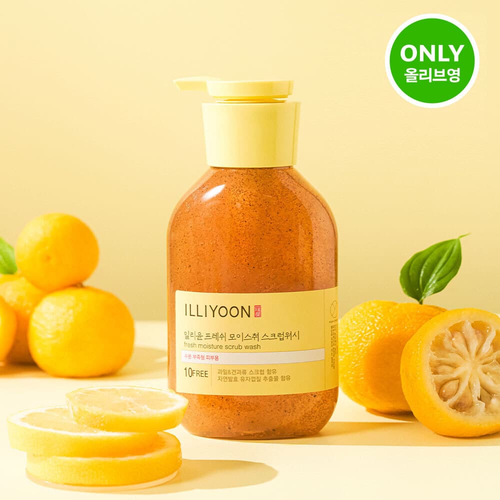 ILLIYOON Fresh Moisture Scrub Wash 400mL