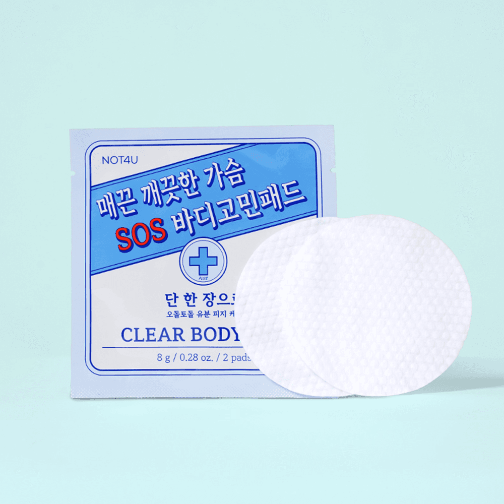 NOT4U Clear SOS Body Pad 10P