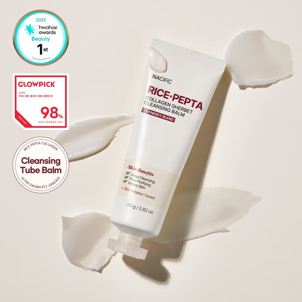 NACIFIC Rice Pepta Collagen Sherbet Cleansing Balm 80g