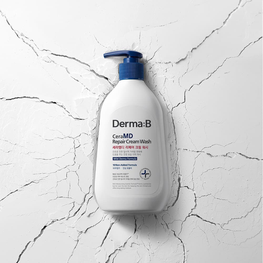 Derma B CeraMD Repair Cream Wash 400mL