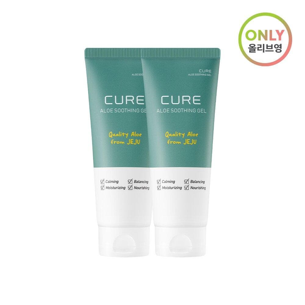 Cure Aloe Soothing Gel Renewed 150mL 1+1 Special Set