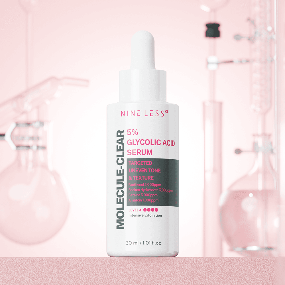 NINELESS Molecule-Clear 5% Glycolic Acid Serum 30ml