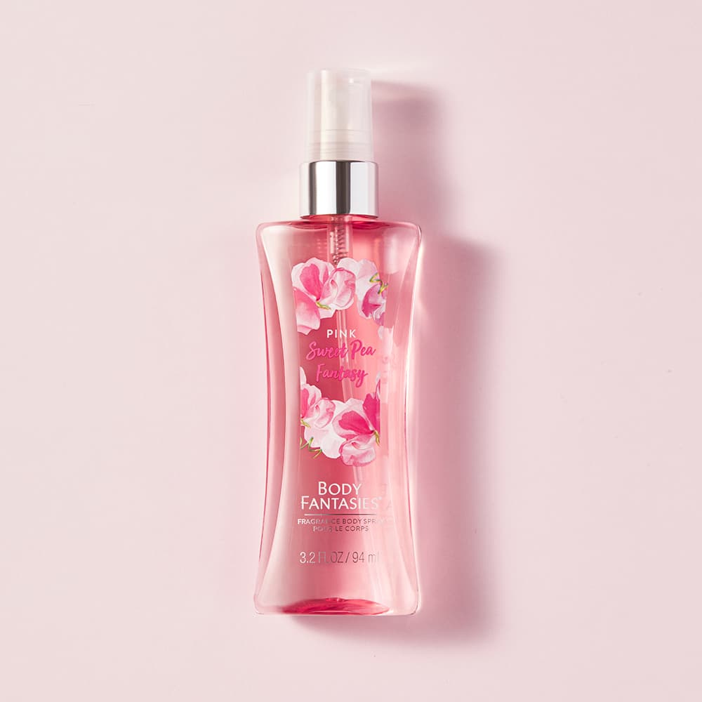 Body Fantasies Body Spray 94ml #Pink Sweet Pea Fantasy