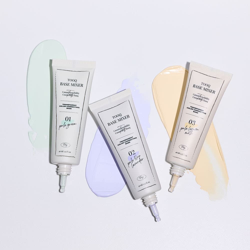 tooq Transparent Color Correcting Base 40ml (3 Colors)