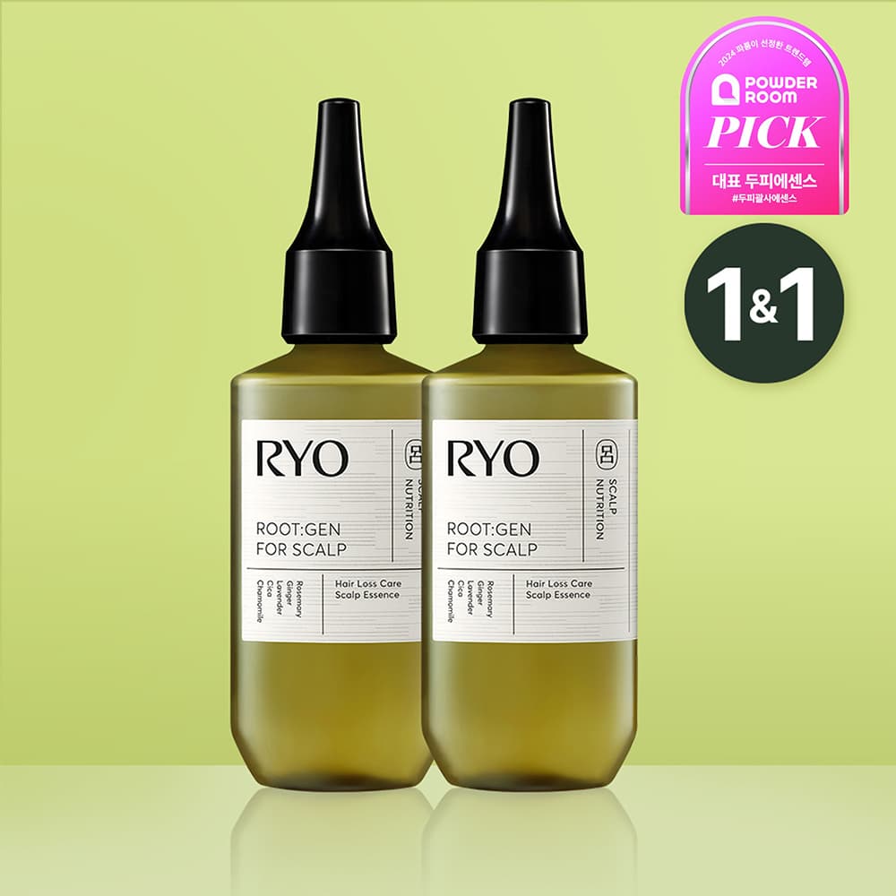 Ryo Root:Gen Scalp Essence 80mL Double Pack