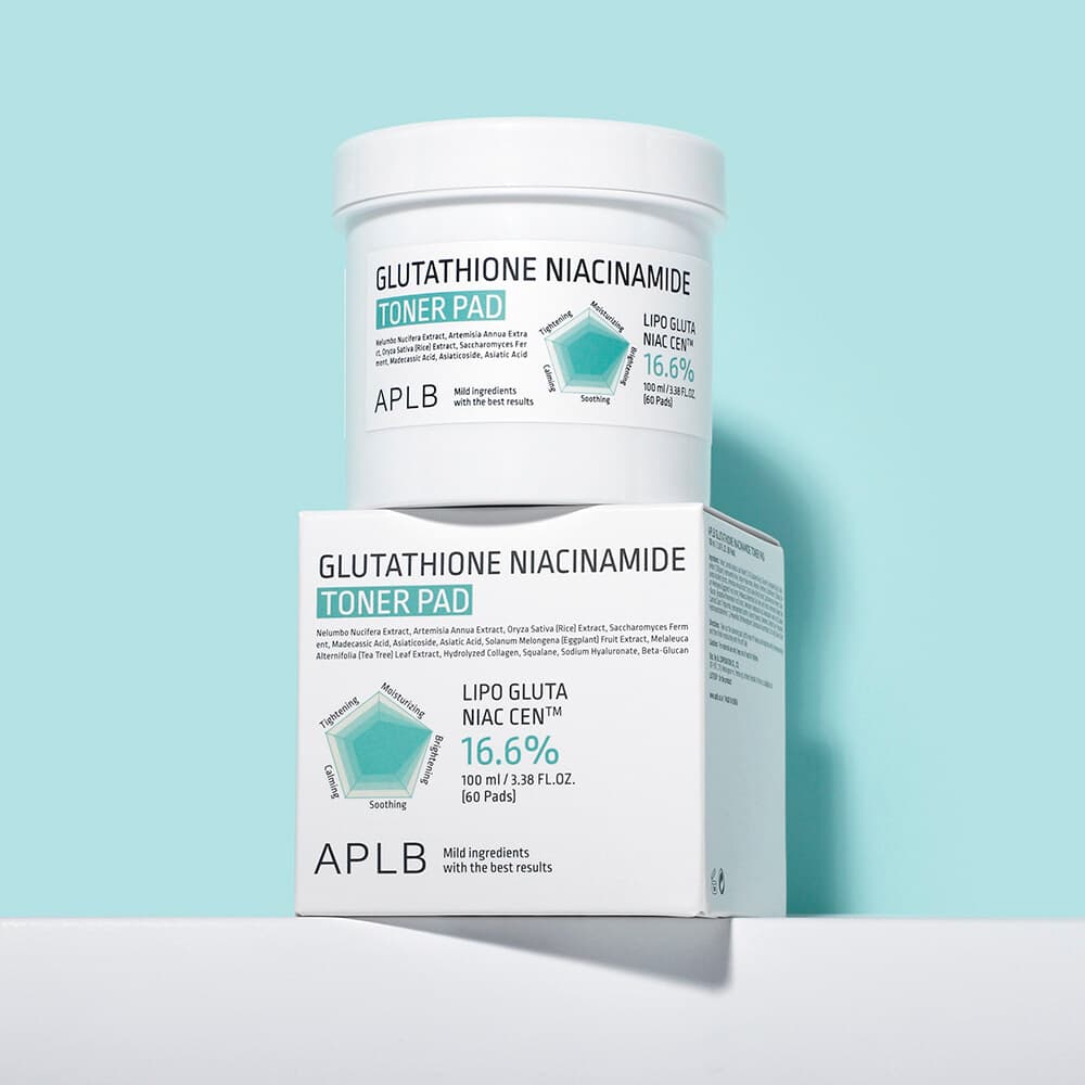 APLB Glutathione Niacinamide Toner Pad