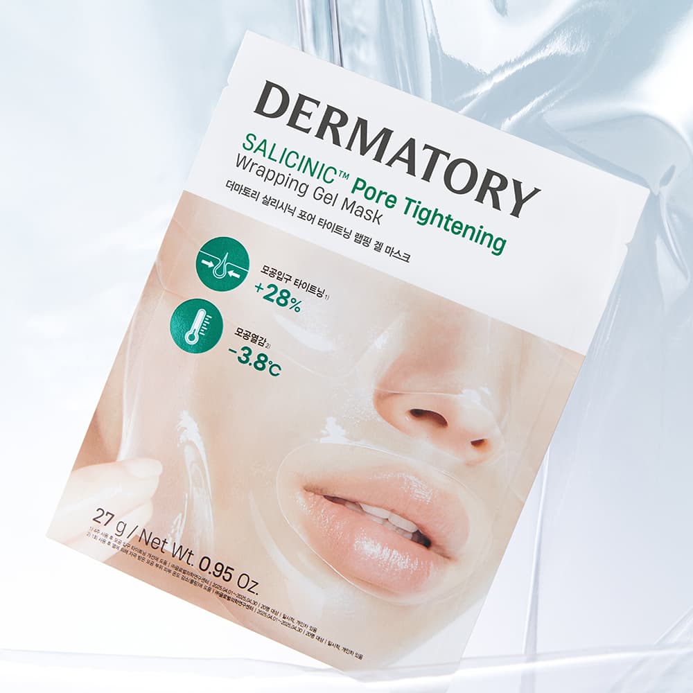 Dermatory Slicinic Pore Tightening Wrapping Gel Mask Sheet 1ea