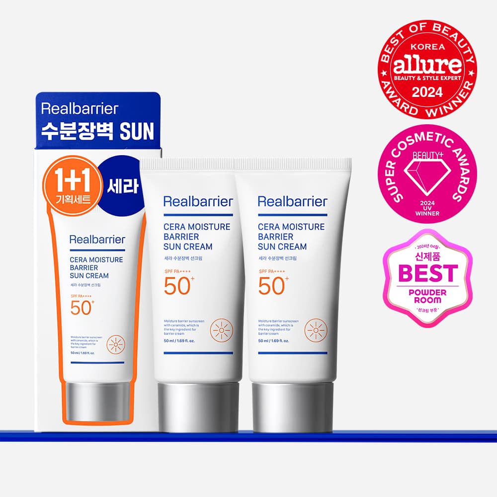 Real Barrier Cera Moisture Barrier Sun Cream 50mL 1+1 Special Set