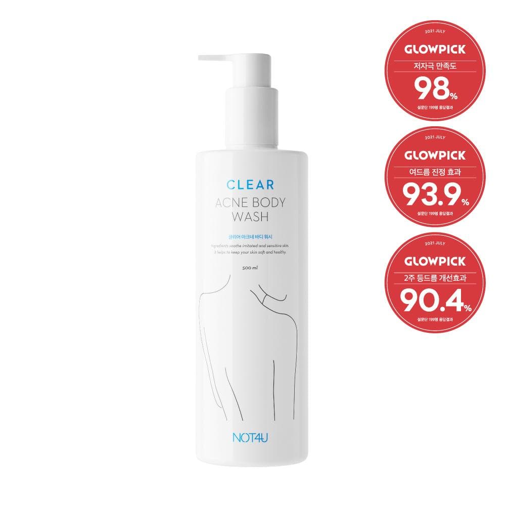 NOT4U Clear Acne Body Wash 500 ml