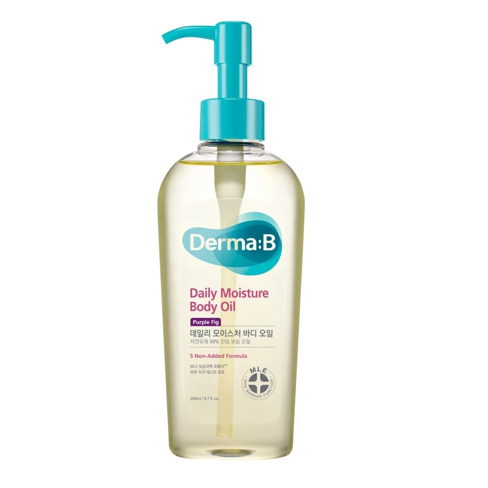 Derma B Daily Moisture Body Oil 200mL (Purple Fig)