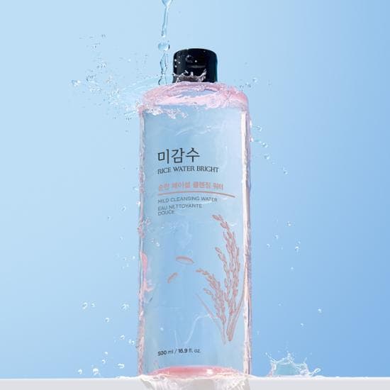 THE FACE SHOP Rice Water Bright Mild Cleansing Water 500mL