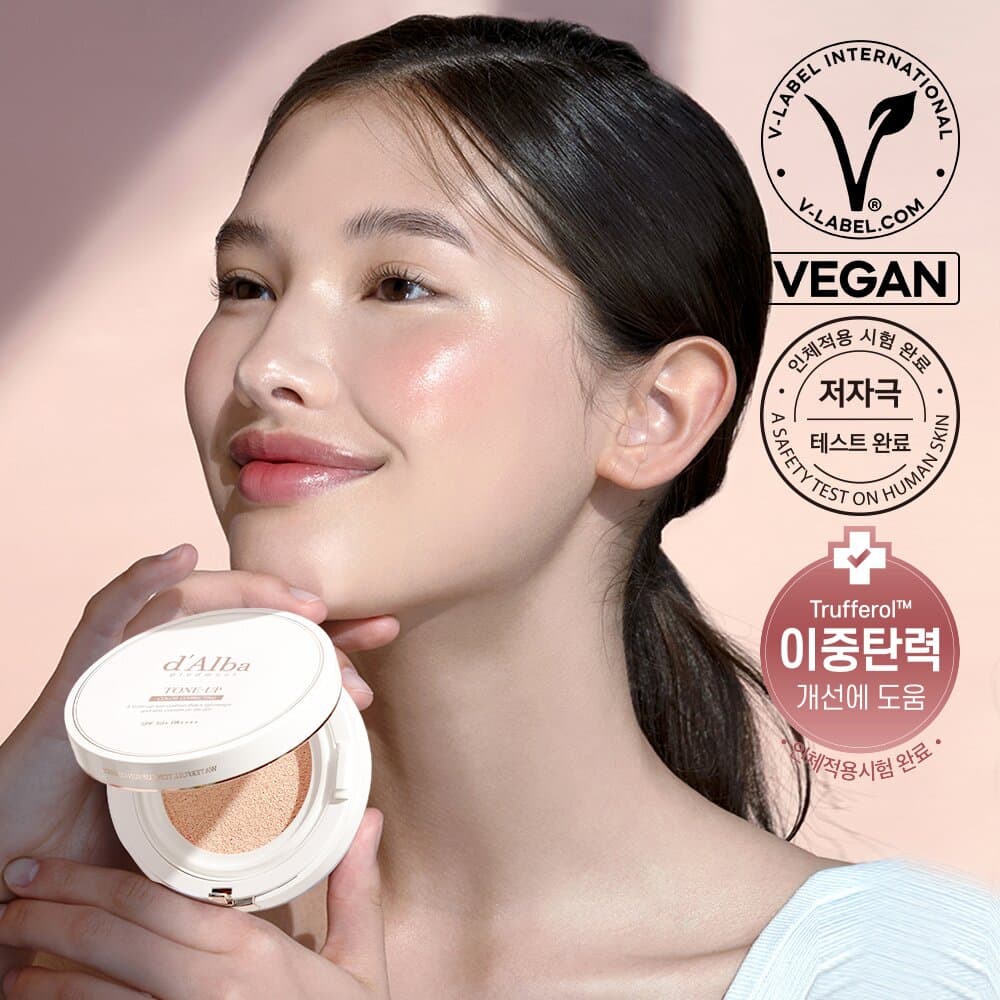 d'Alba Waterful Tone Up Sun Cushion 15g