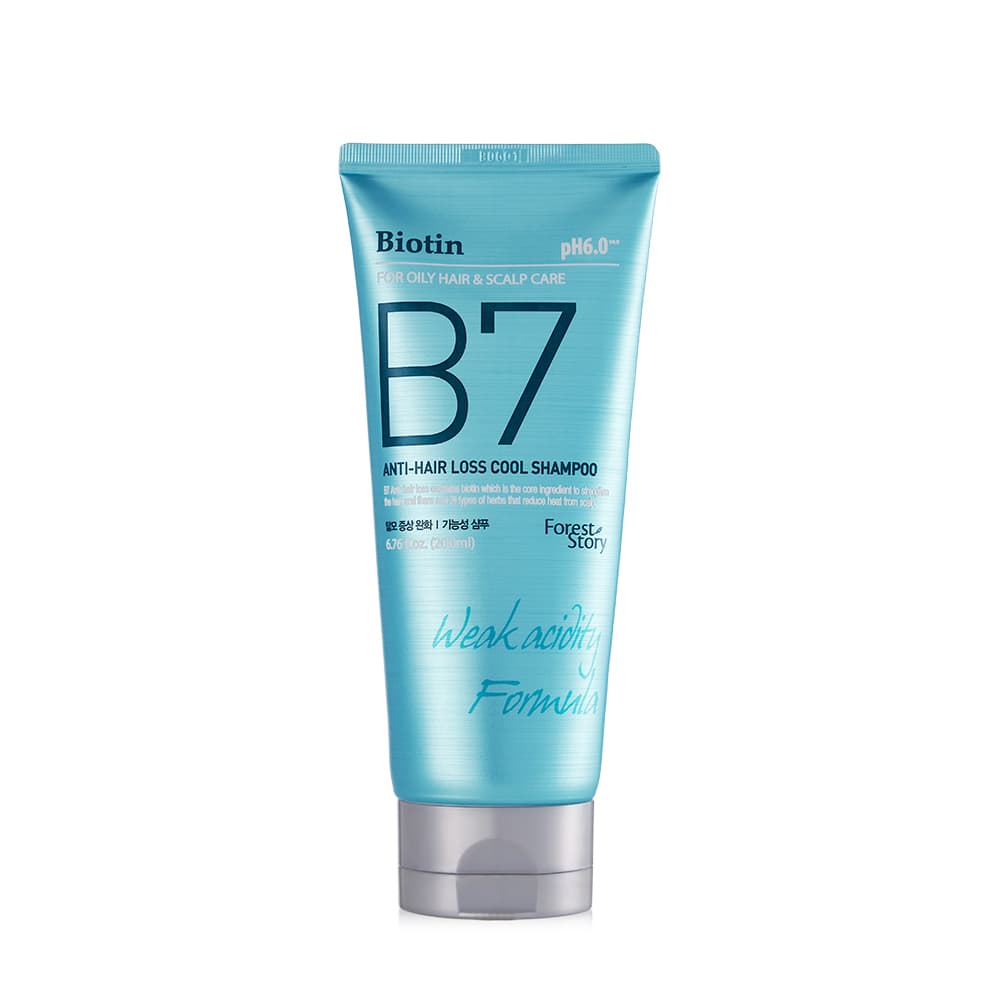 Forest Story Biotin B7 Anti-Hair Loss Cool Shampoo 200ml