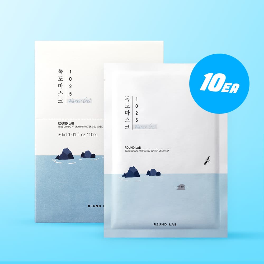 ROUND LAB 1025 Dokdo Hydrating Water Gel Mask Sheet 10ea