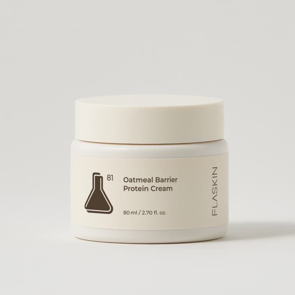 FLASKIN Oatmeal Barrier Protein Cream 80mL