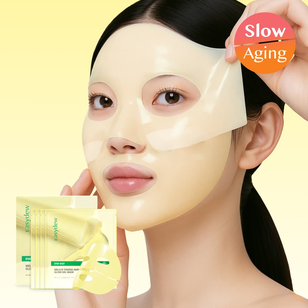 easydew Mela B Toning Ampoule Glow Gel Mask Sheet 30g*4ea