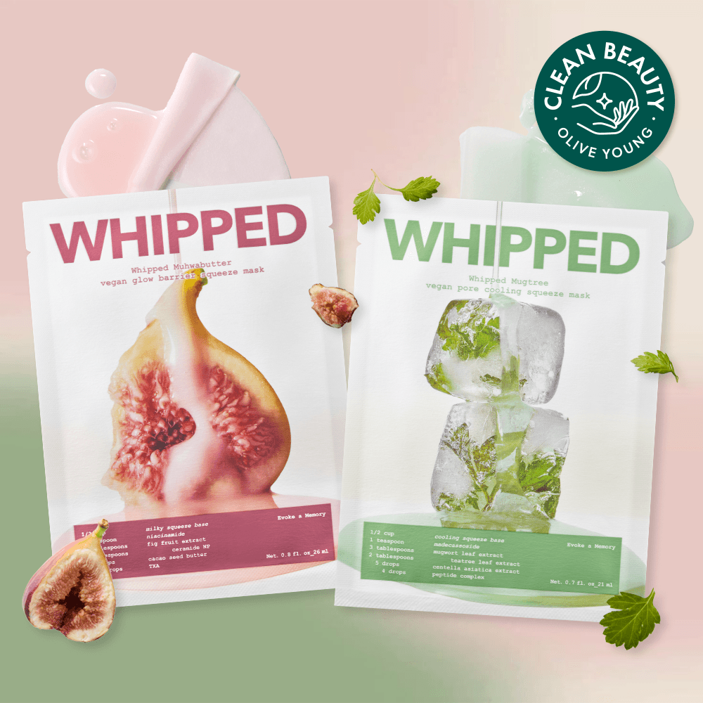 Whipped Muhwabutter Vegan Glow Barrier Squeeze Mask Sheet 1ea