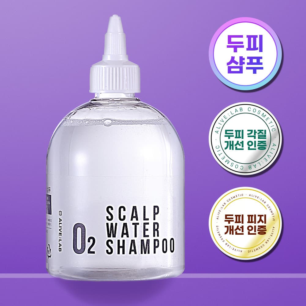ALIVE LAB O2 Scalp Water Shampoo 350ml
