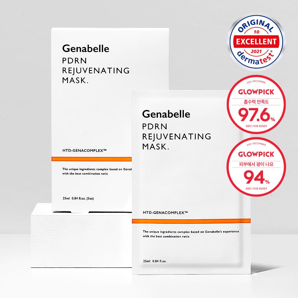 Genabelle PDRN Rejuvenating Mask Sheet 5ea