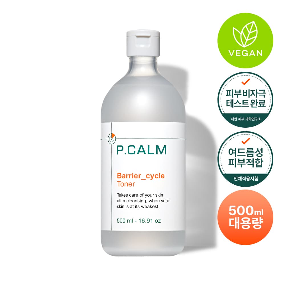 P.CALM Barrier Cycle Toner 500mL