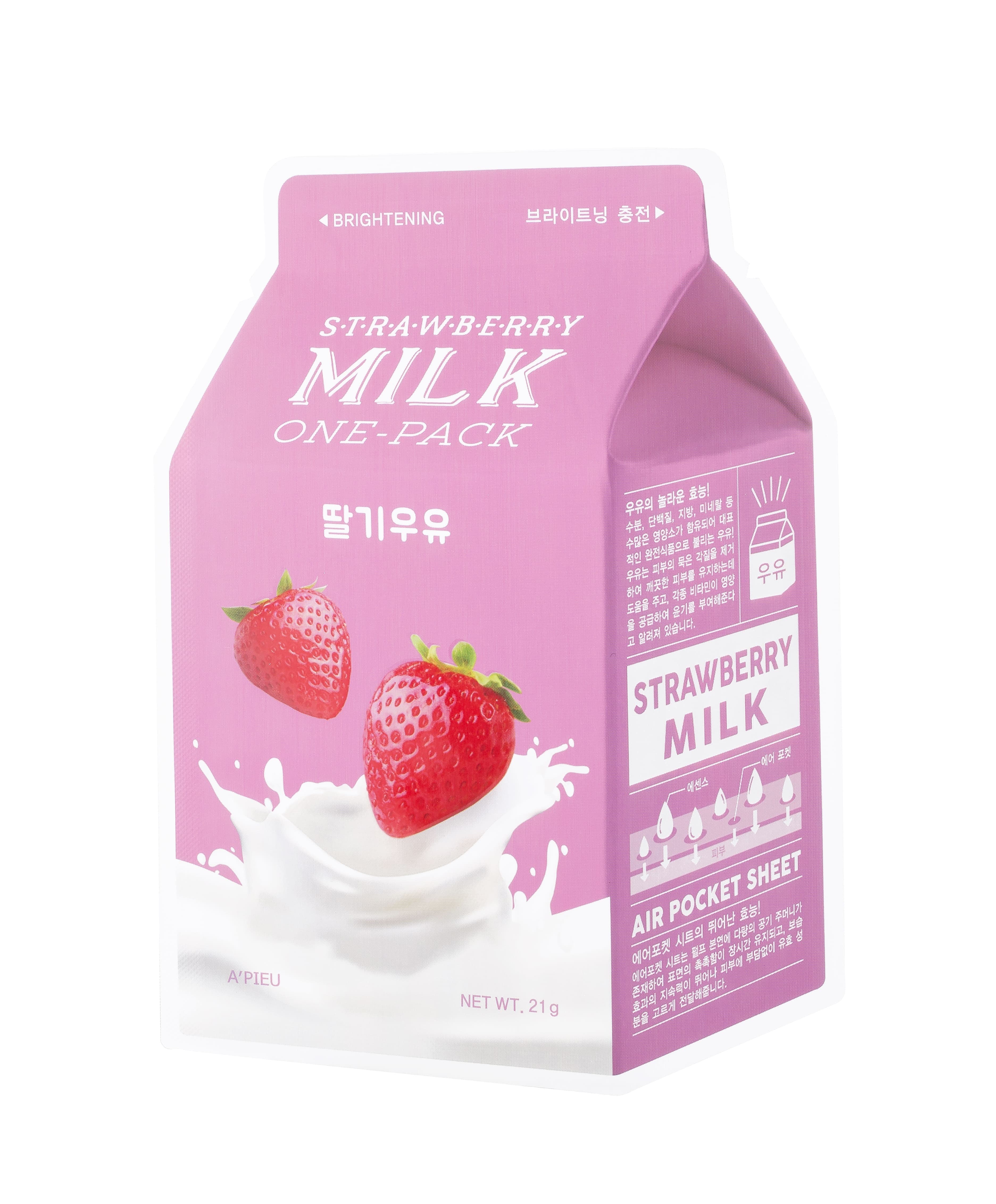 A&rsquo;pieu Strawberry Milk One-Pack Sheet