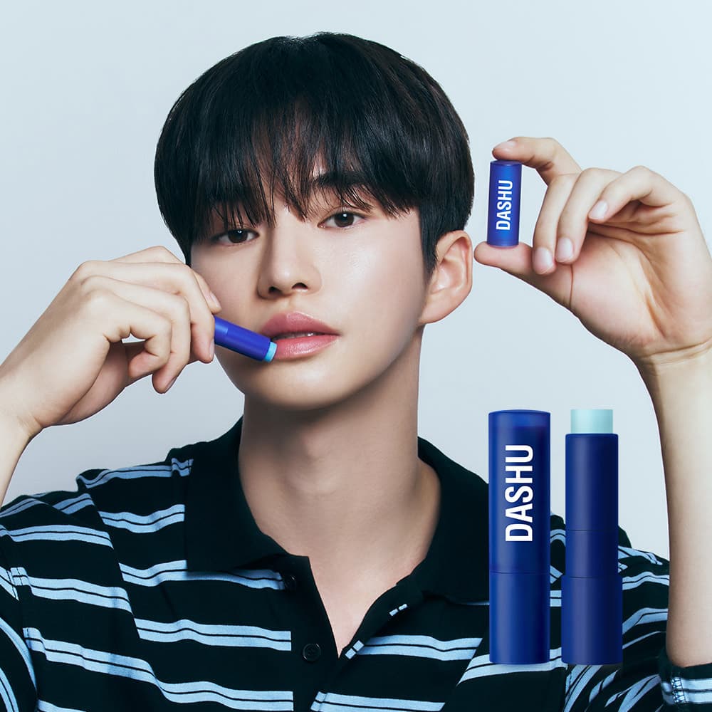 DASHU Men's Color Change Moisture Lip Balm #Cool Tone / #Warm Tone 3.9g