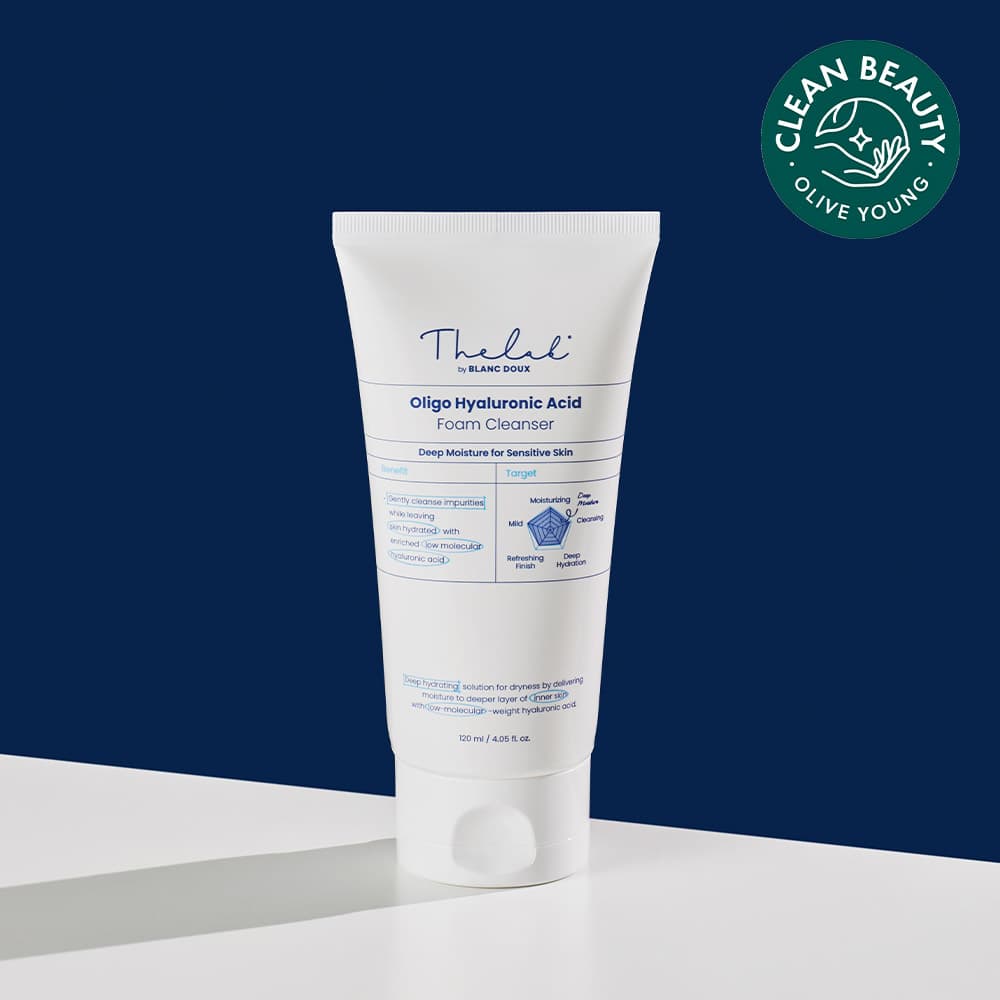 THE LAB by blanc doux Oligo Hyaluronic Acid Foam Cleanser 120ml(2021)