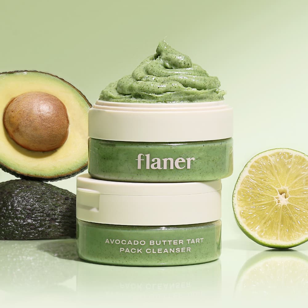 Flaner Avocado Butter Tart Pack Cleanser 120g