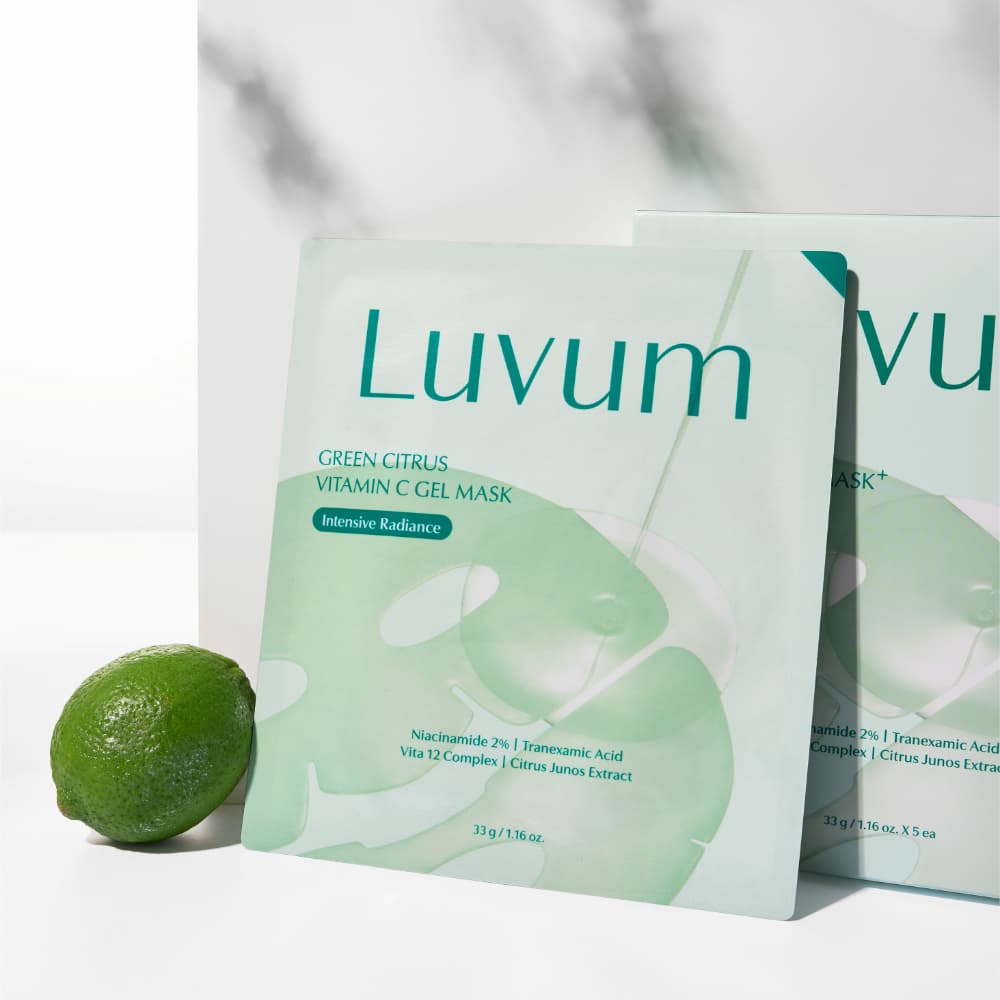 luvum Green Citrus Vitamin C Gel Mask+ 5ea