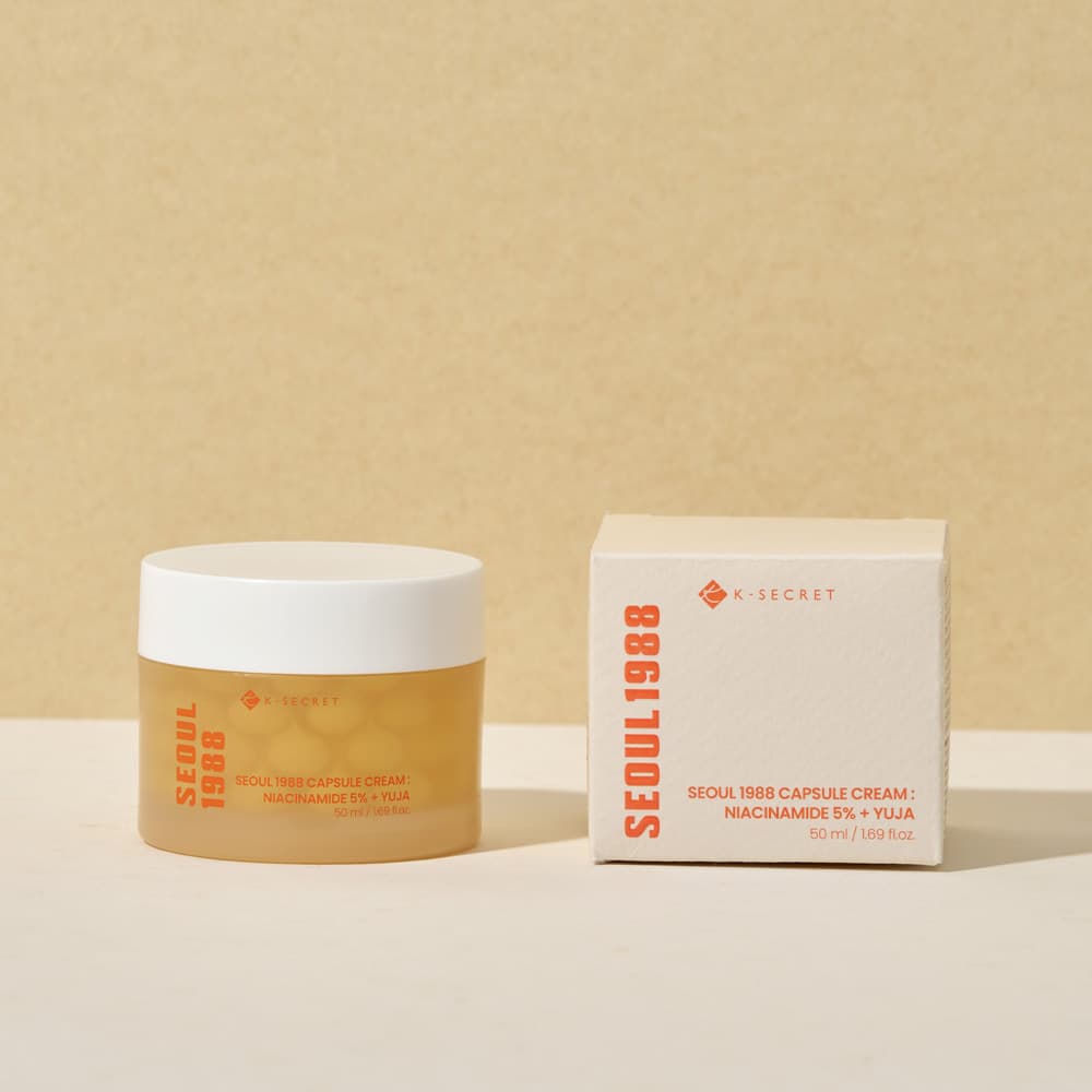 KSECRET Seoul 1988 Capsule Cream: Niacinamide 5%+Yuja 50ml