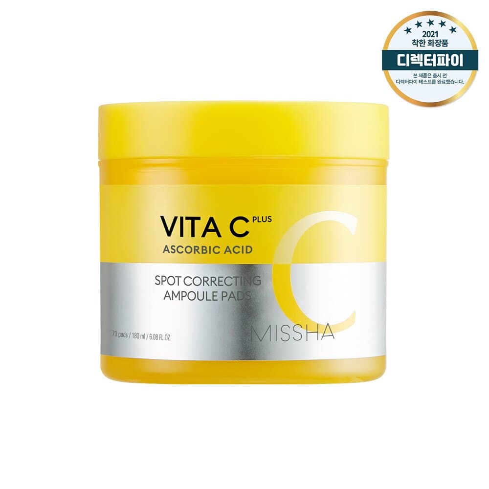 MISSHA Vita C Plus Ascorbic Acid Spot Correcting Ampoule Pads