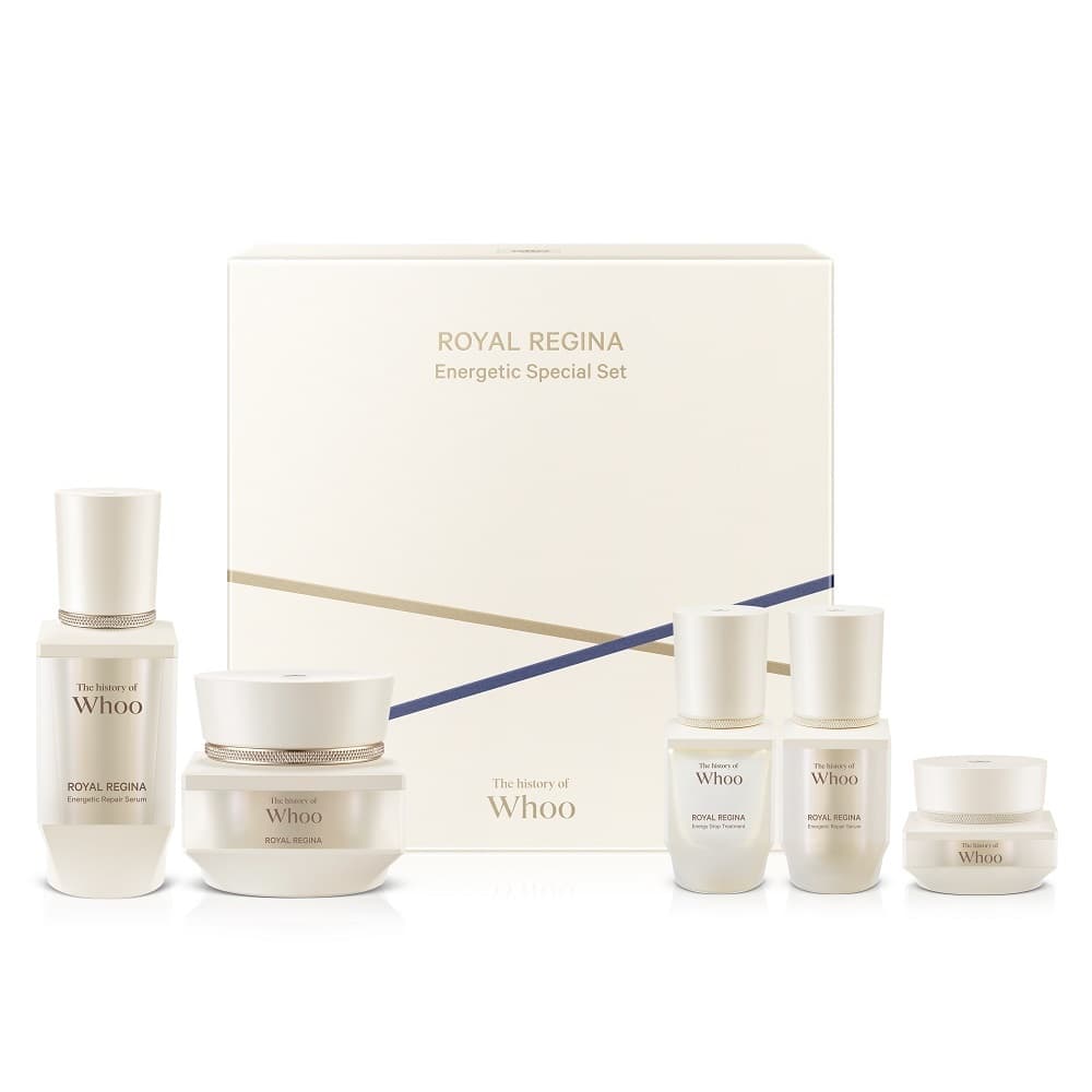 THE WHOO Royal Regina 2P Set (Serum 30ml+Cream 50ml)