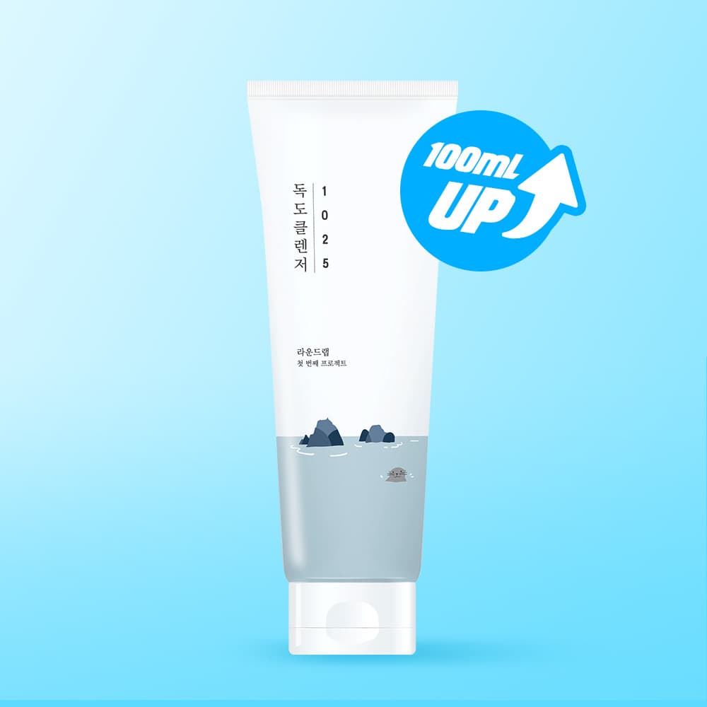 [+100ml] ROUND LAB 1025 Dokdo Cleanser 250ml